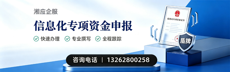 石家庄信息化专项资金申报服务
