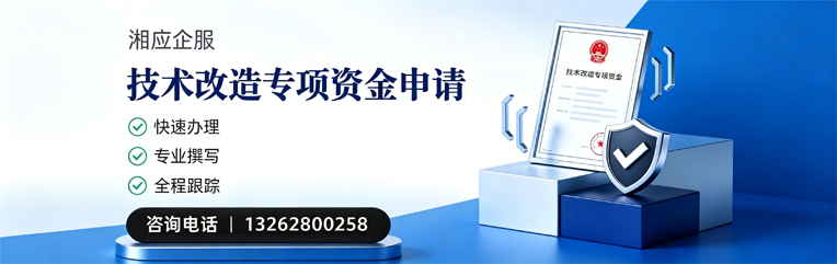 石家庄技术改造专项资金申报服务